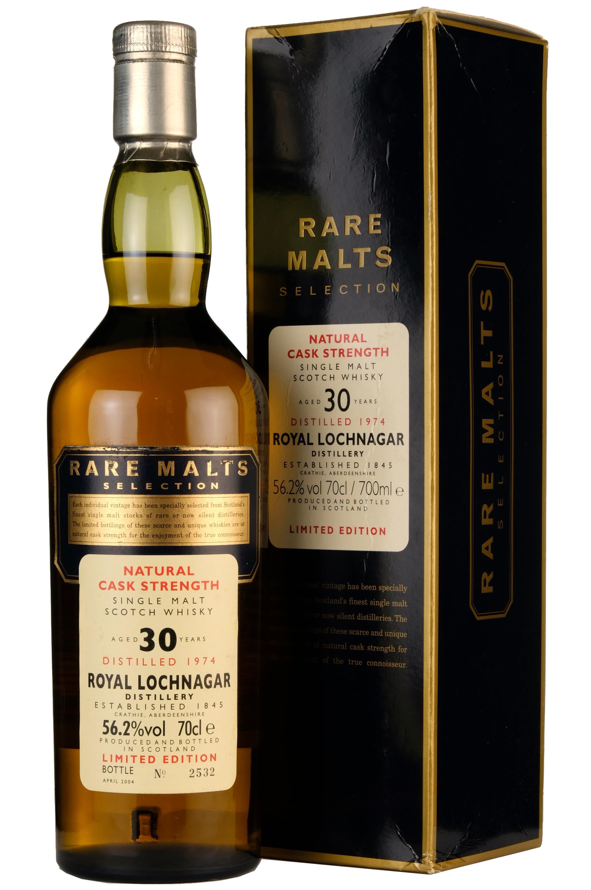 Royal Lochnagar 1974-2004 | 30 Year Old Rare Malts Selection