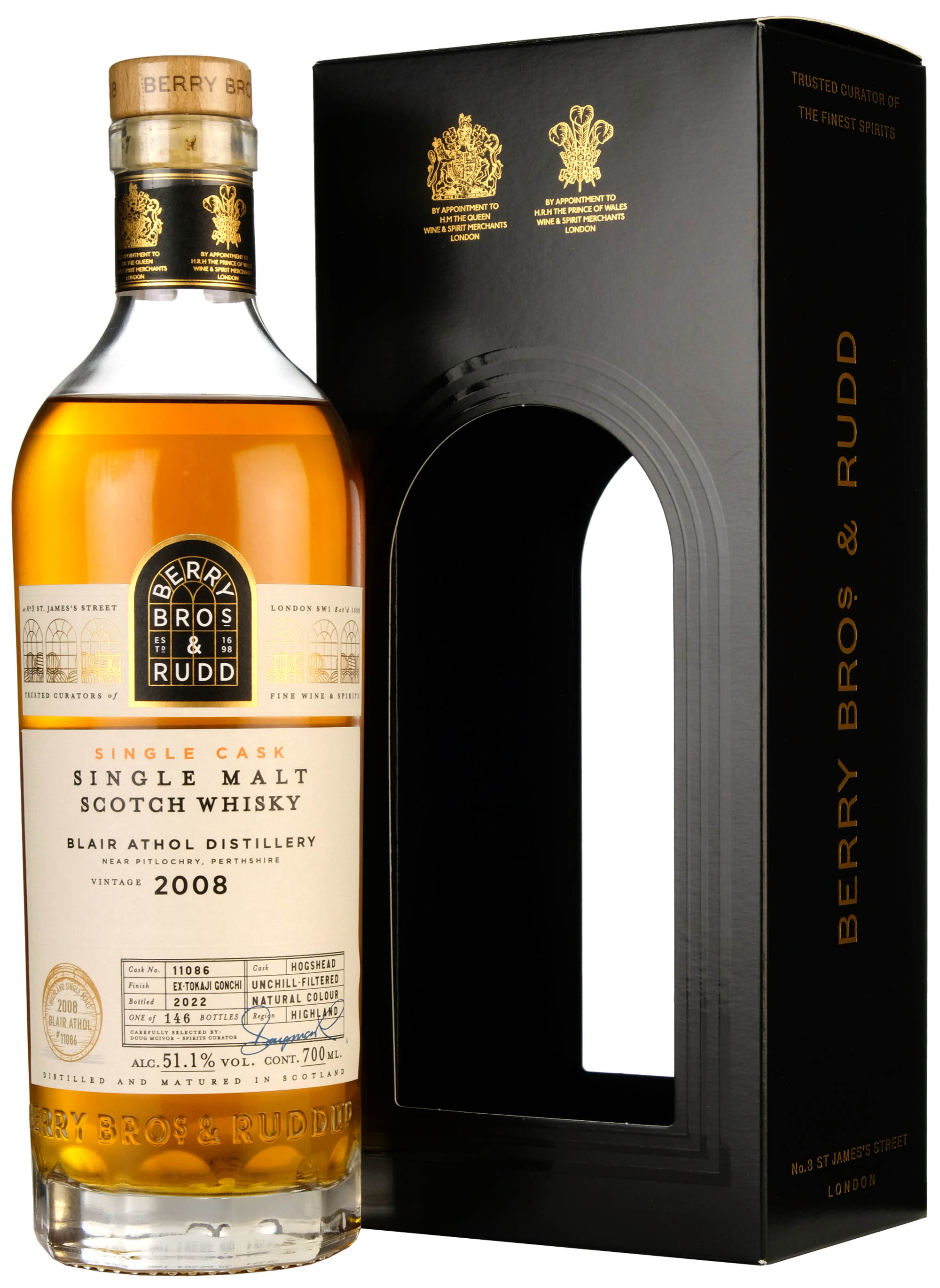 Blair Athol 2008-2022 | 14 Year Old Berry Bros & Rudd Single Cask 11086