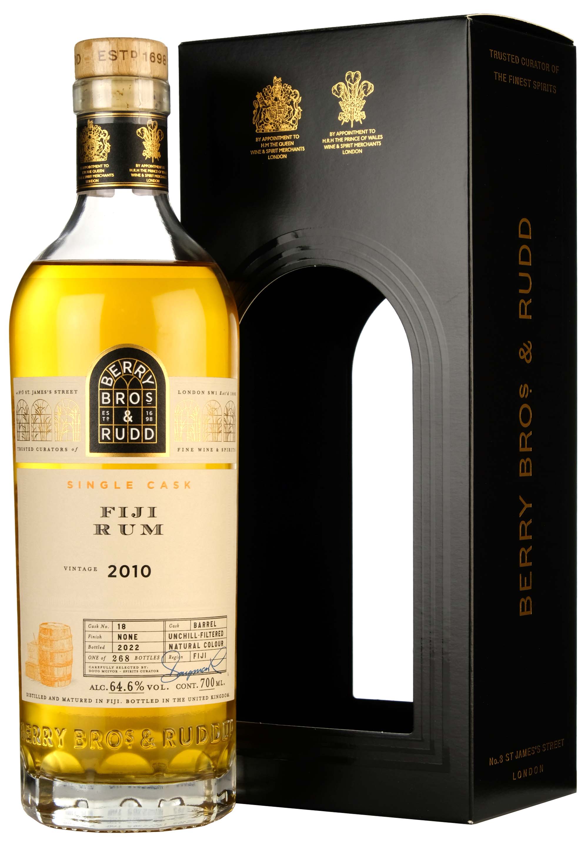 Fiji Rum 2010-2022 | 12 Year Old Berry Bros & Rudd Single Cask 18
