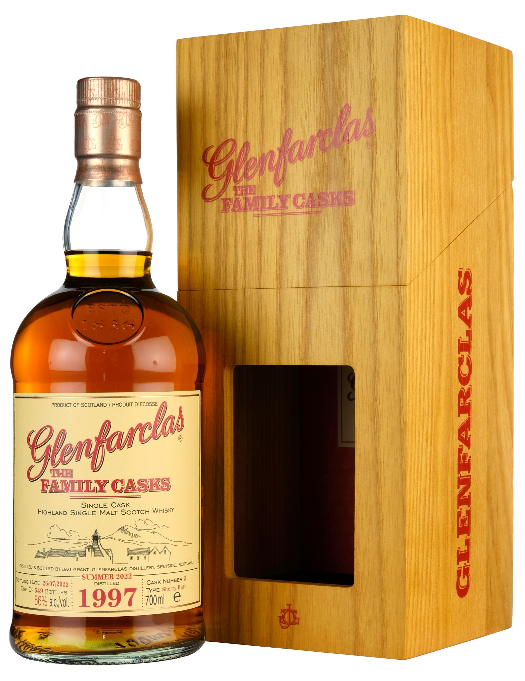 Glenfarclas 1997-2022 | 25 Year Old The Family Cask 3