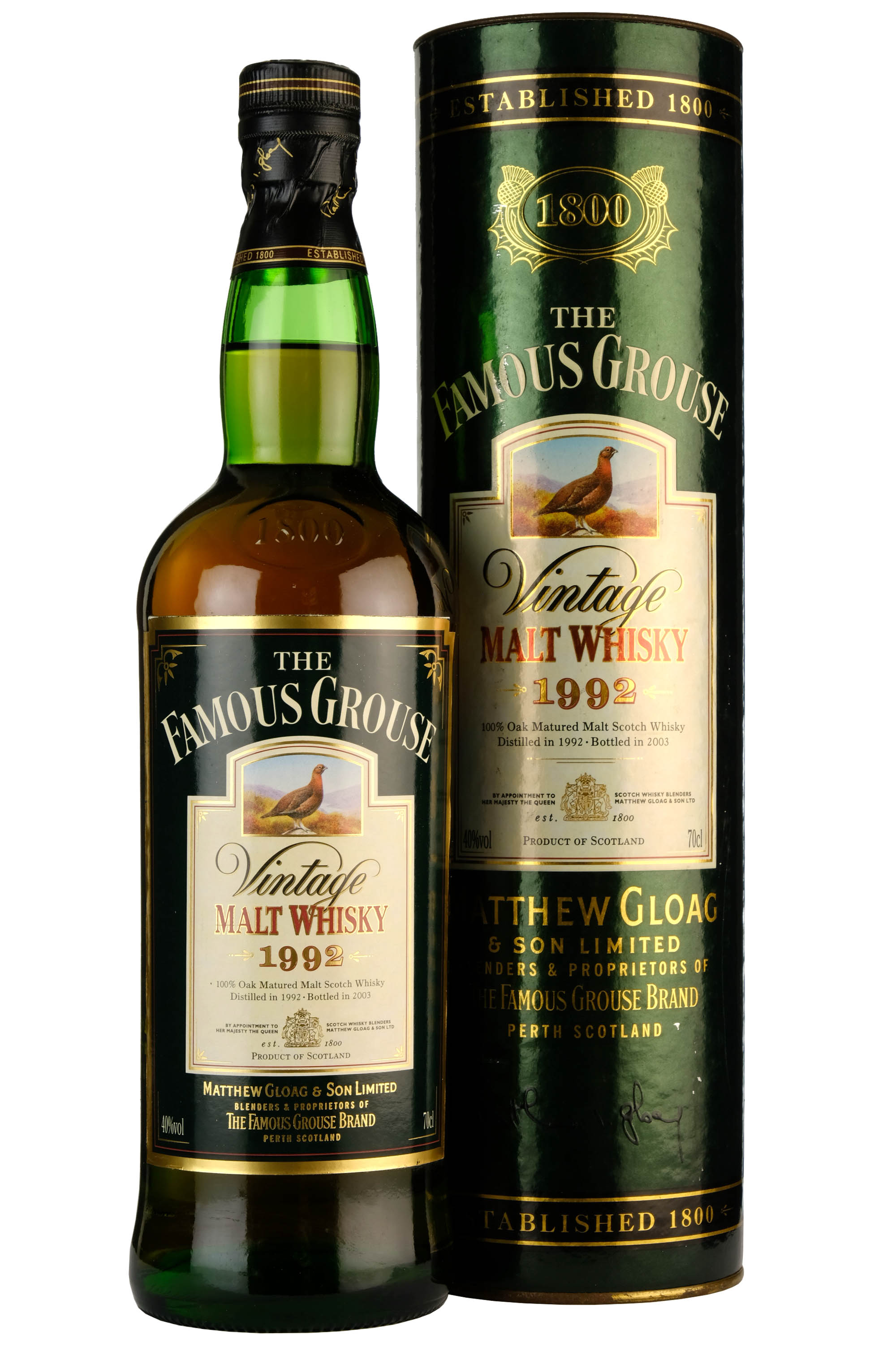 Famous Grouse 1992-2003 Blended Malt Whisky