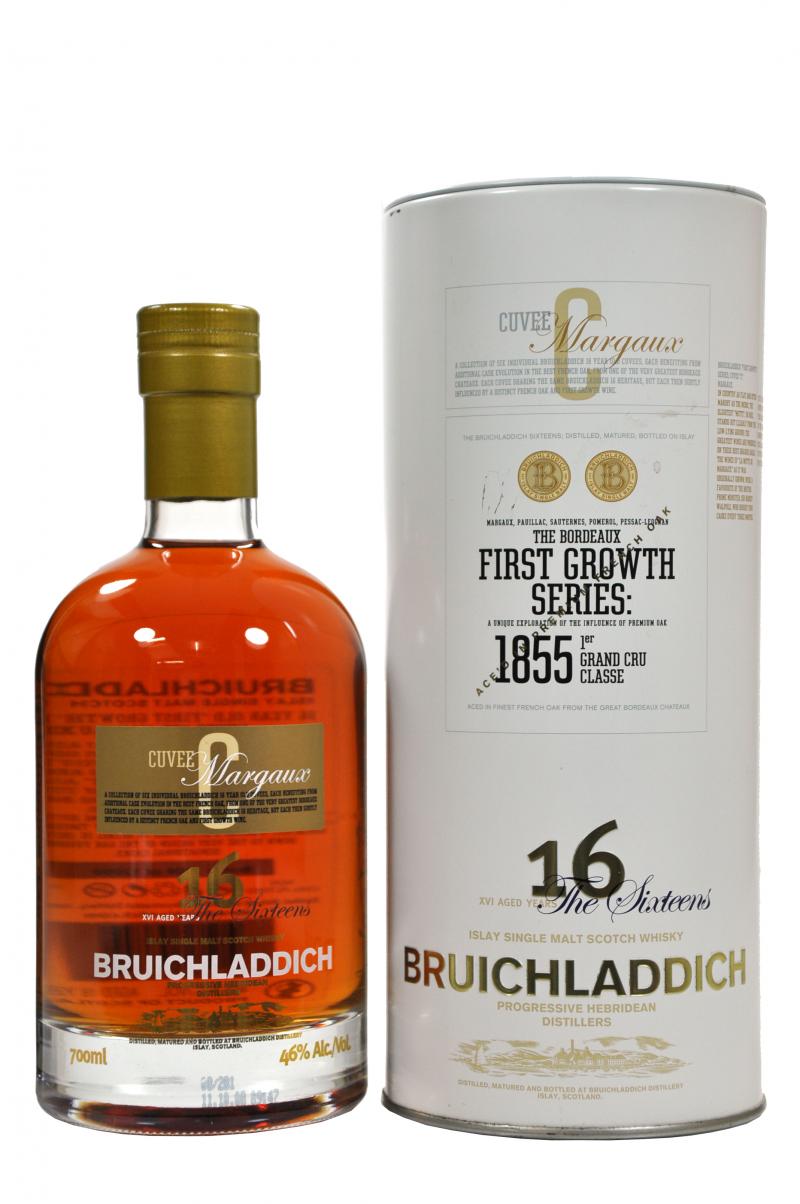 bruichladdich, margaux, 16, year, old, islay, single, malt, scotch, whisky, whiskey