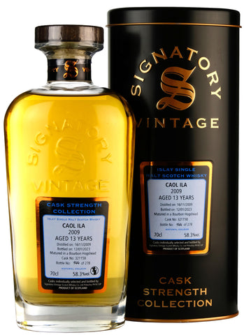 Caol Ila 2009-2023 | 13 Year Old Signatory Vintage Cask 321158