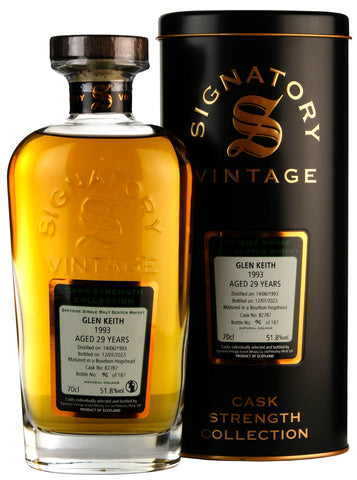 Glen Keith 1993-2023 | 29 Year Old Signatory Vintage Cask 82787