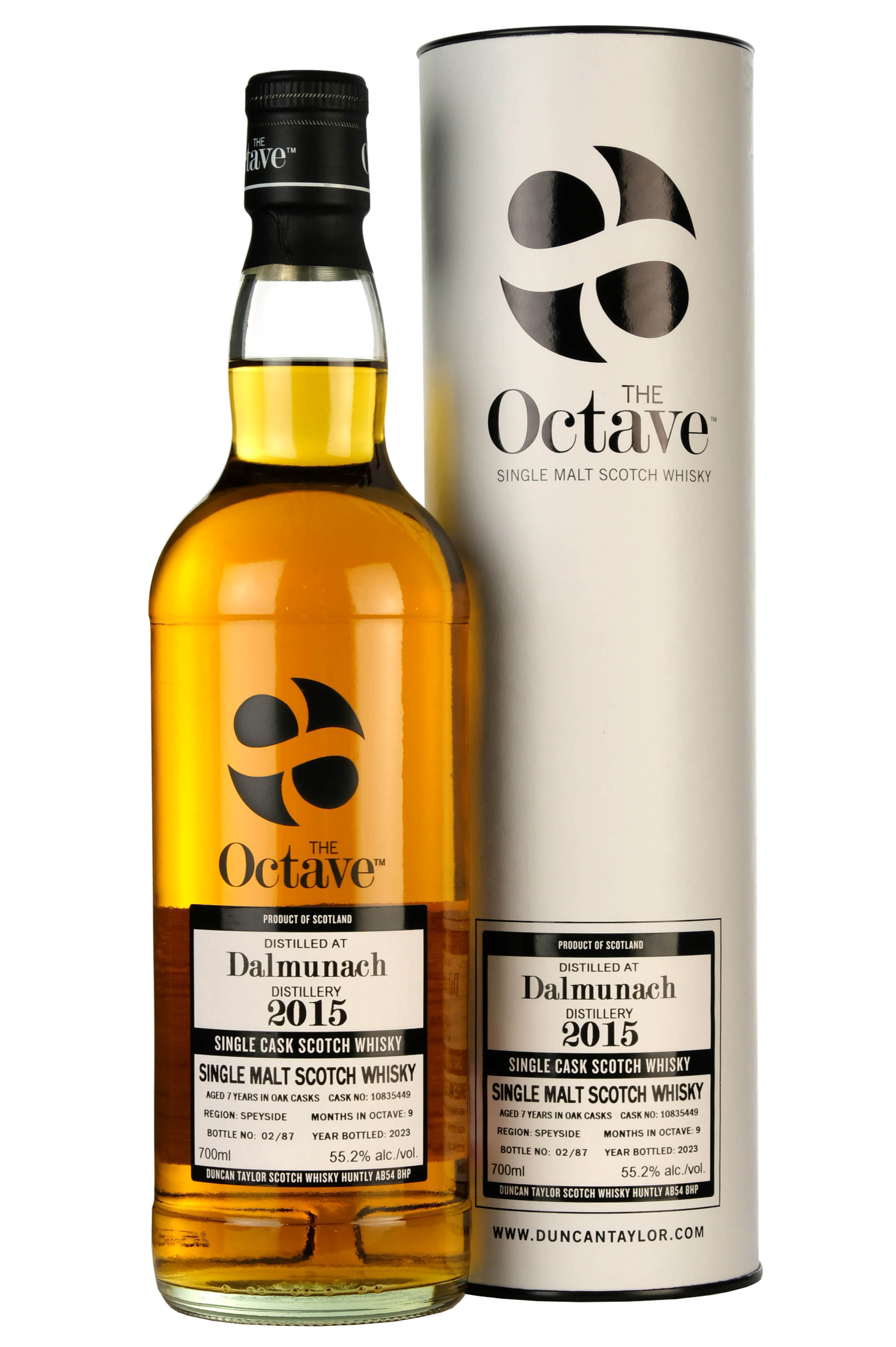 Dalmunach 2015-2023 | 7 Year Old Duncan Taylor Octave Cask 10835449