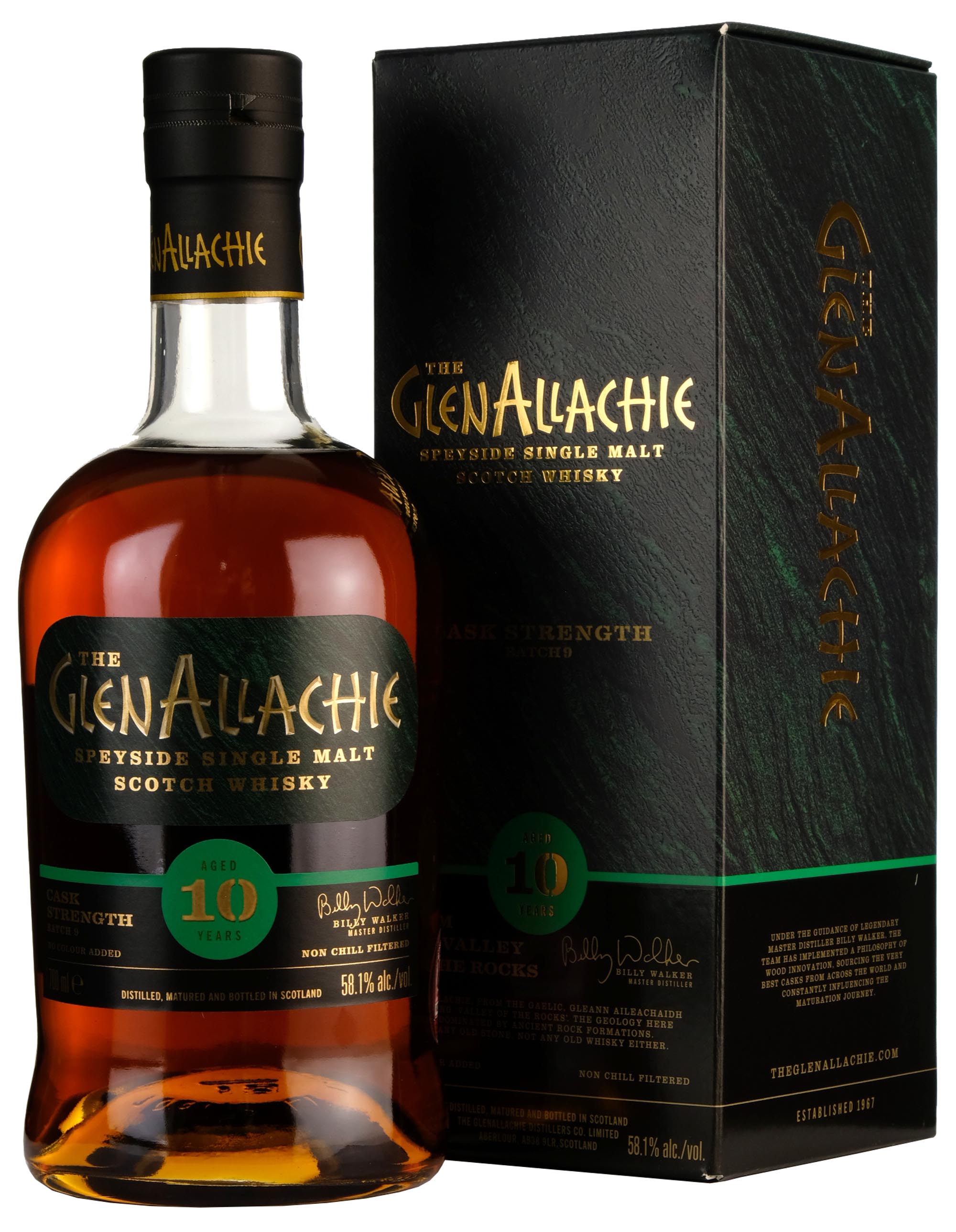 Glenallachie 10 Year Old Cask Strength Batch 9 Bottled 2023