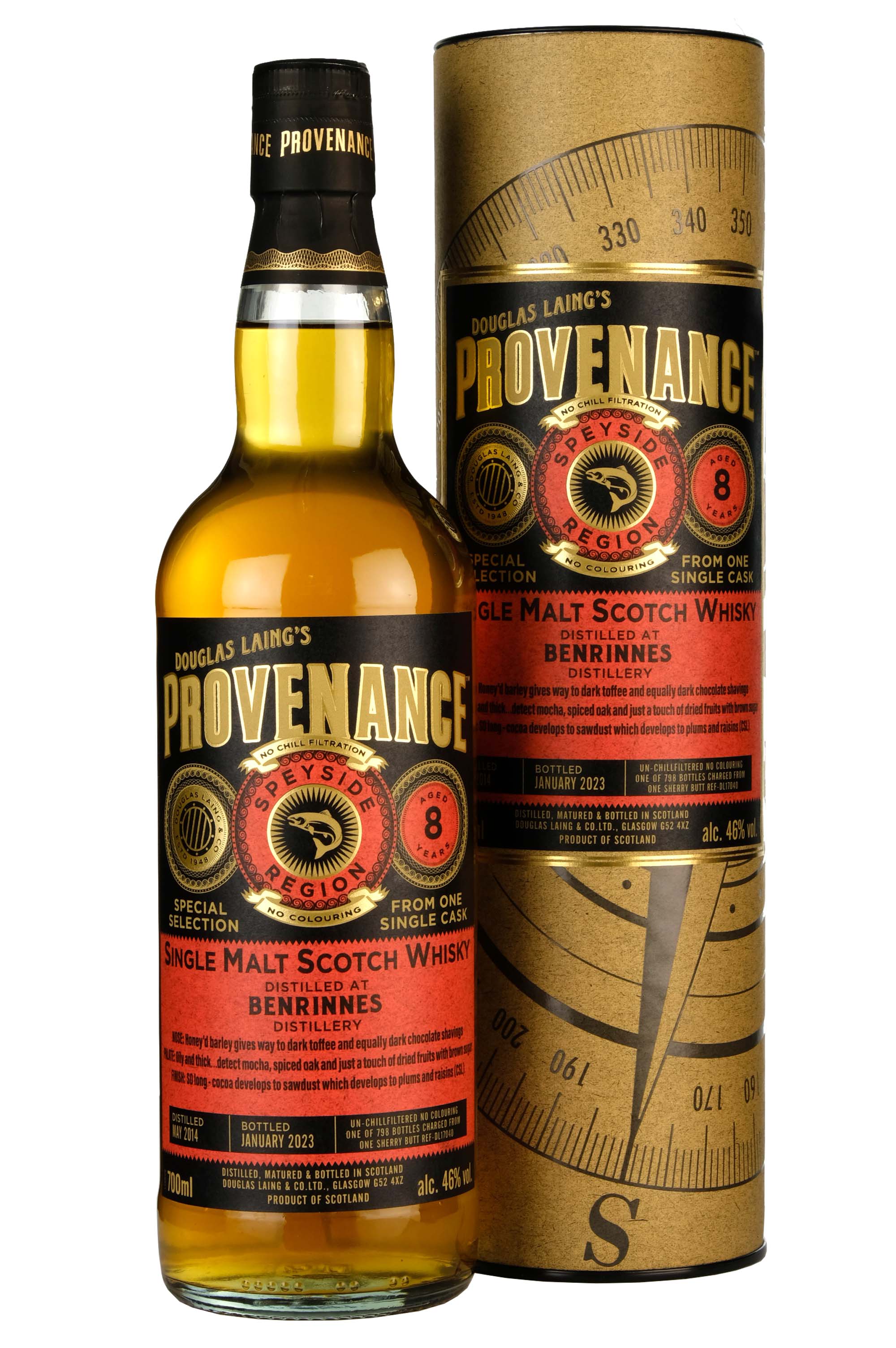 Benrinnes 2014-2023 | 8 Year Old | Provenance Single Cask DL17040