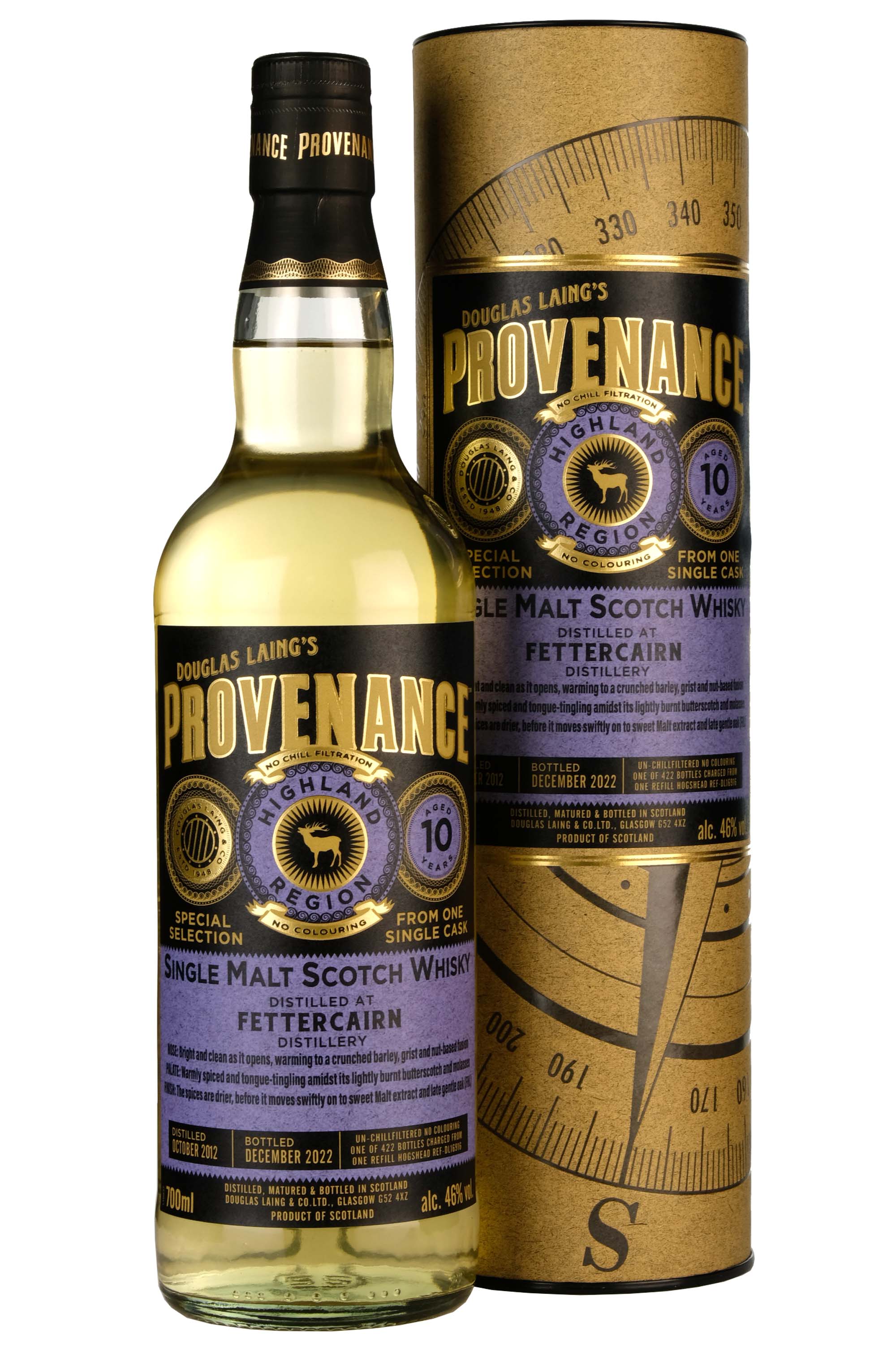 Fettercairn 2012-2022 | 10 Year Old | Provenance Single Cask DL16916
