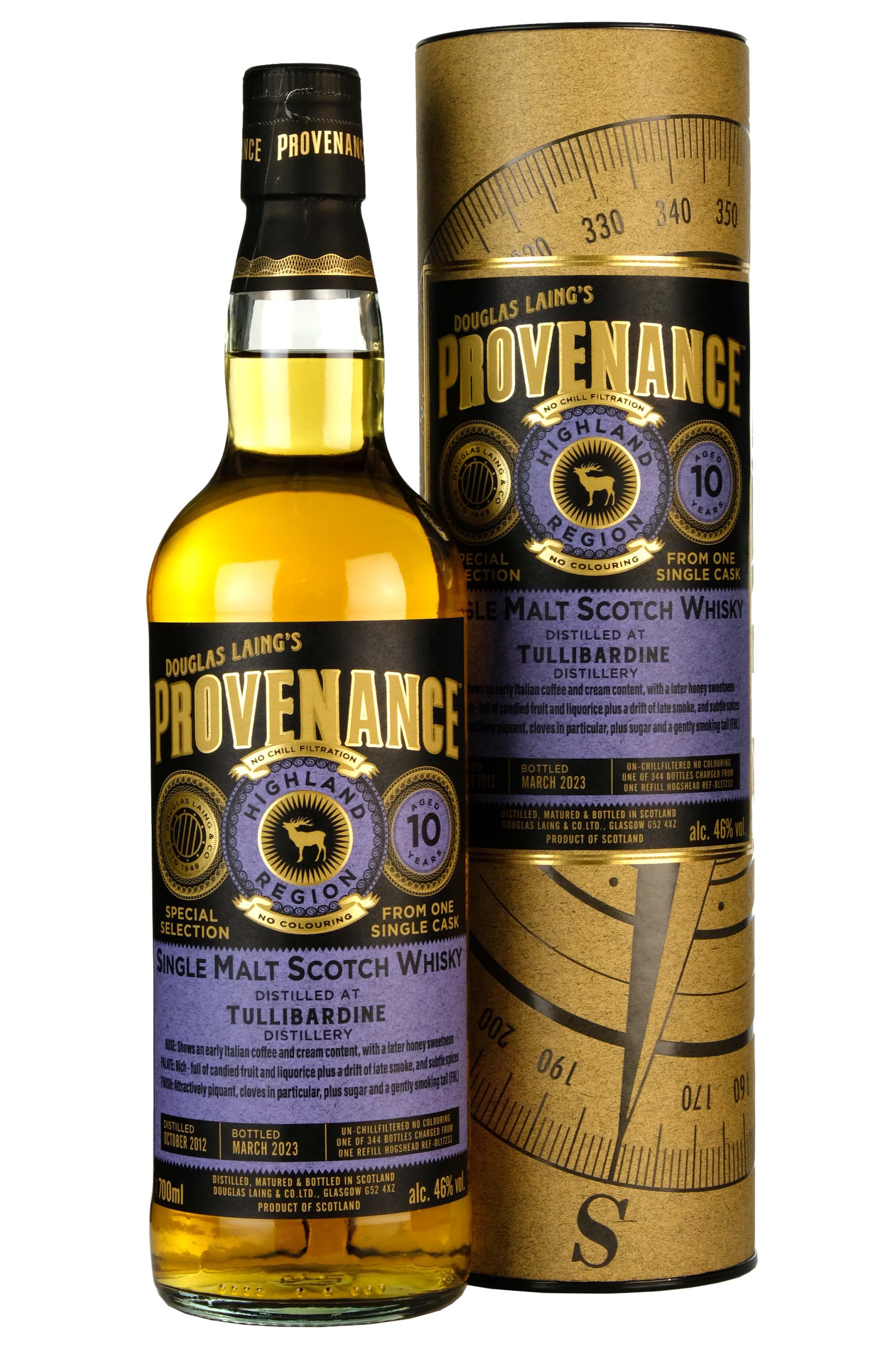 Tullibardine 2012-2023 | 10 Year Old | Provenance Single Cask DL17233