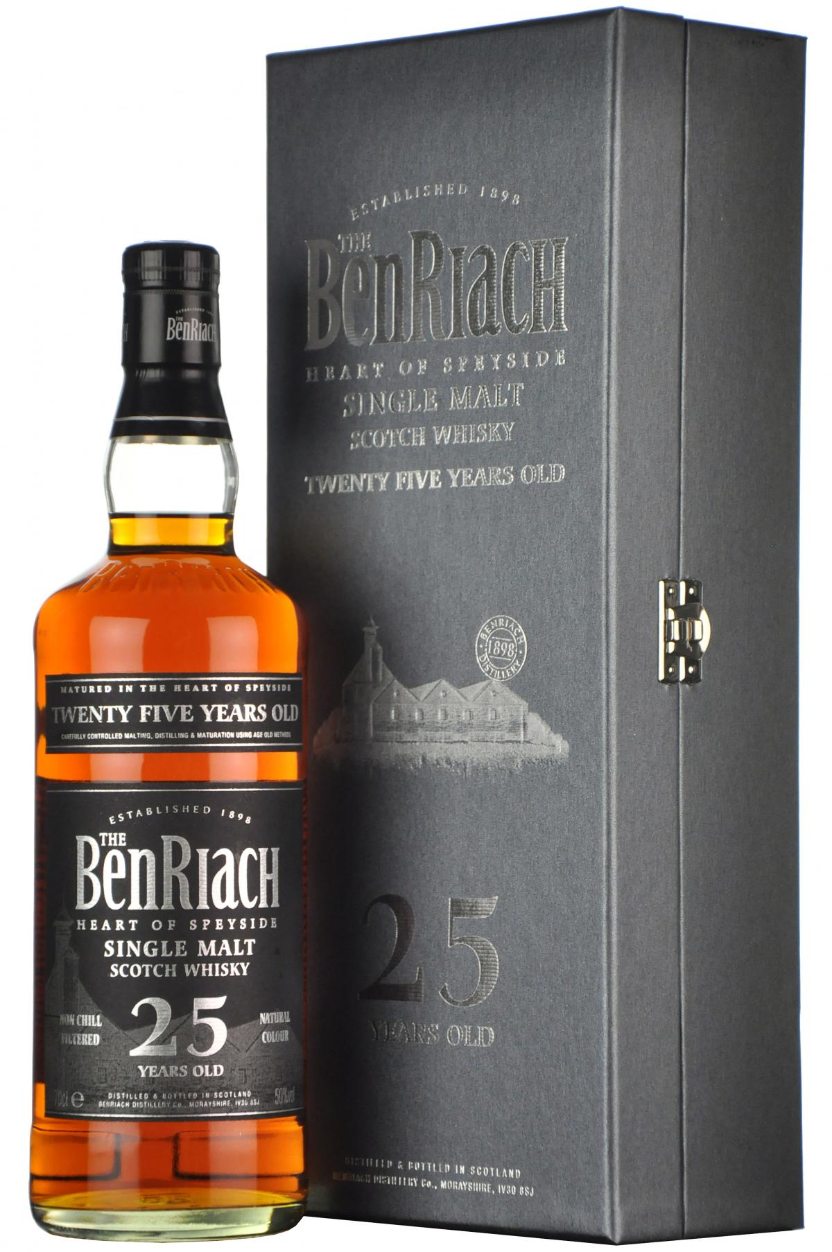 benriach, 25, year, old, speyside, single, malt, scotch, whisky, whiskey