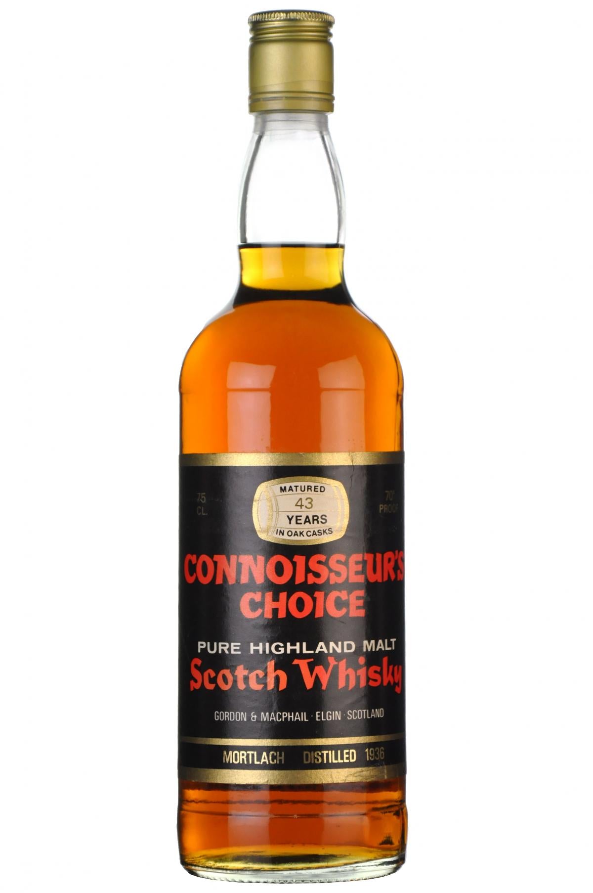 Mortlach 1936 | 43 Year Old Gordon & MacPhail Connoisseurs Choice