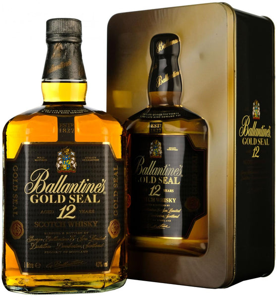 Ballantine's 12 Year Old Gold Seal Blended Whisky - Whisky-Online Shop