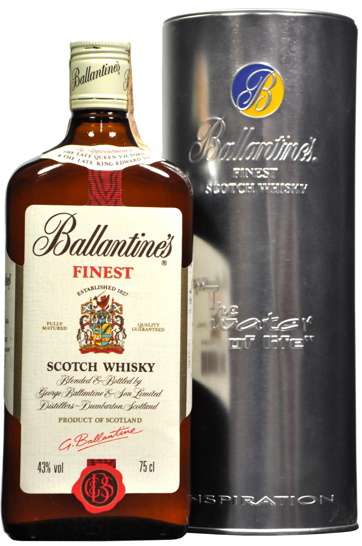 Ballantine's Finest 1980s