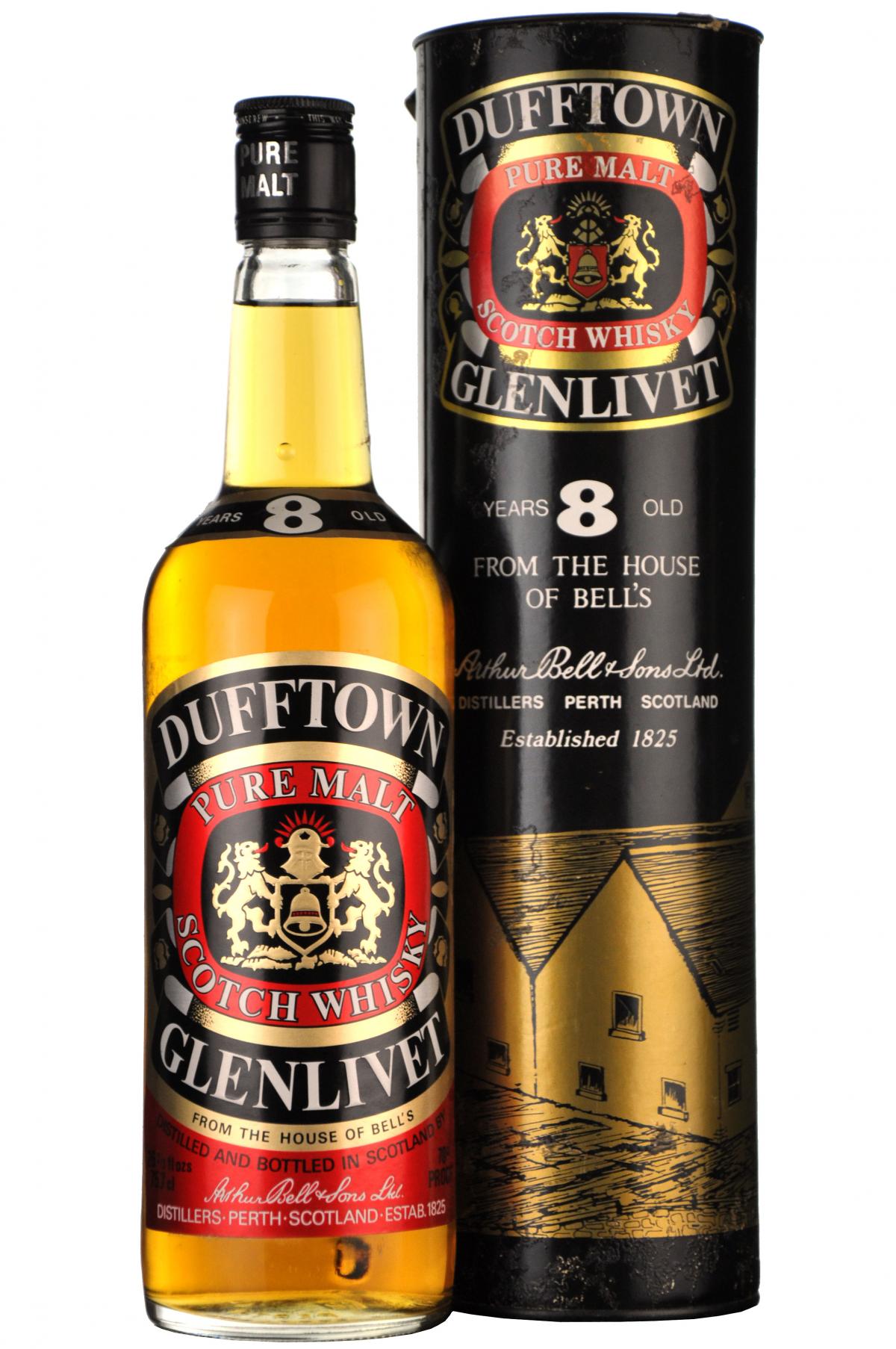 Dufftown-Glenlivet 8 Year Old 1970s