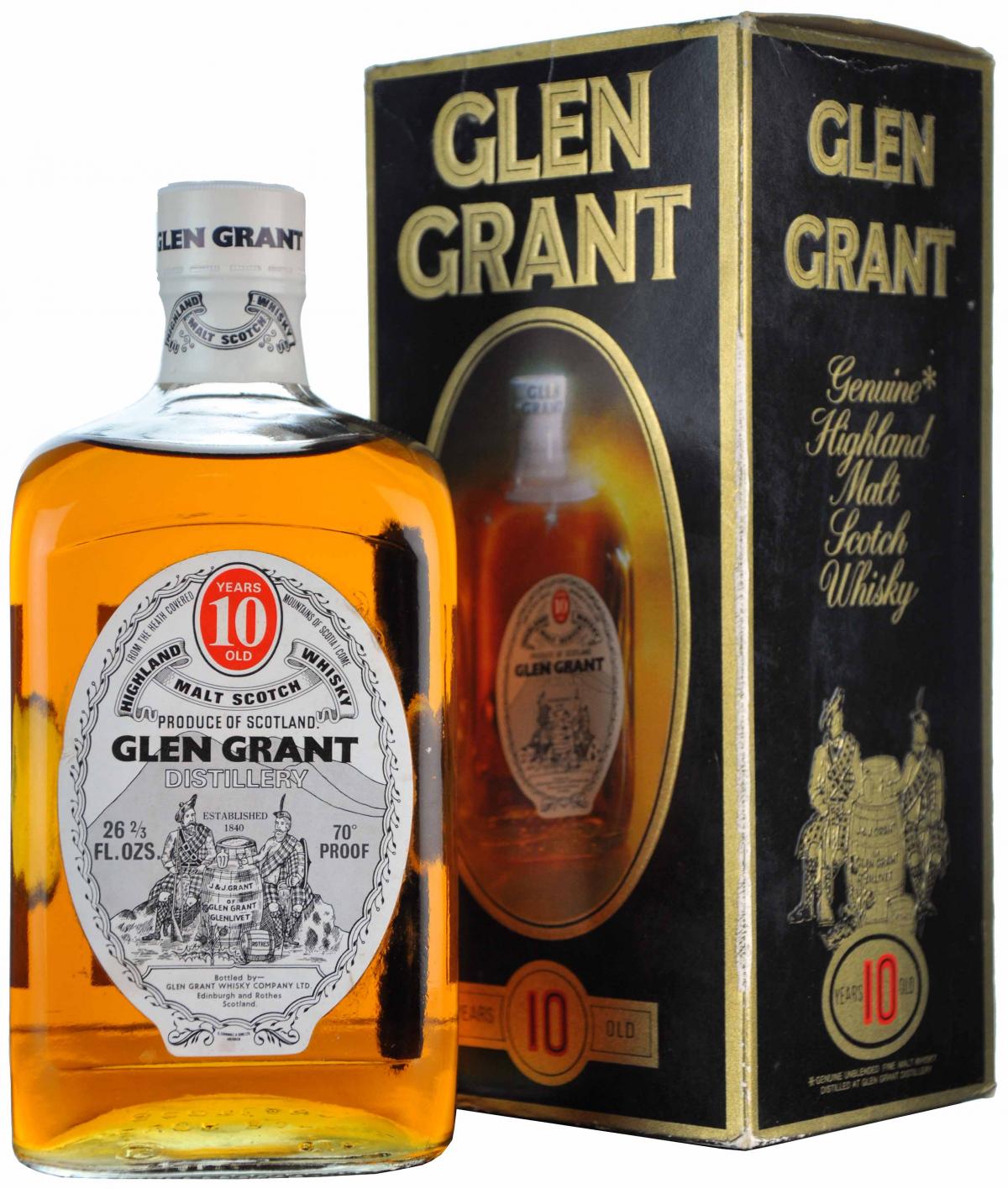 glen grant 10 year old, speyside single malt scotch whisky