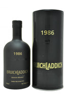bruichladdich blacker still, distilled 1986, 20 year old, bottled 2006, islay single malt scotch whisky whiskey
