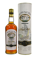bowmore mariner, 15 year old, islay single malt scotch whisky