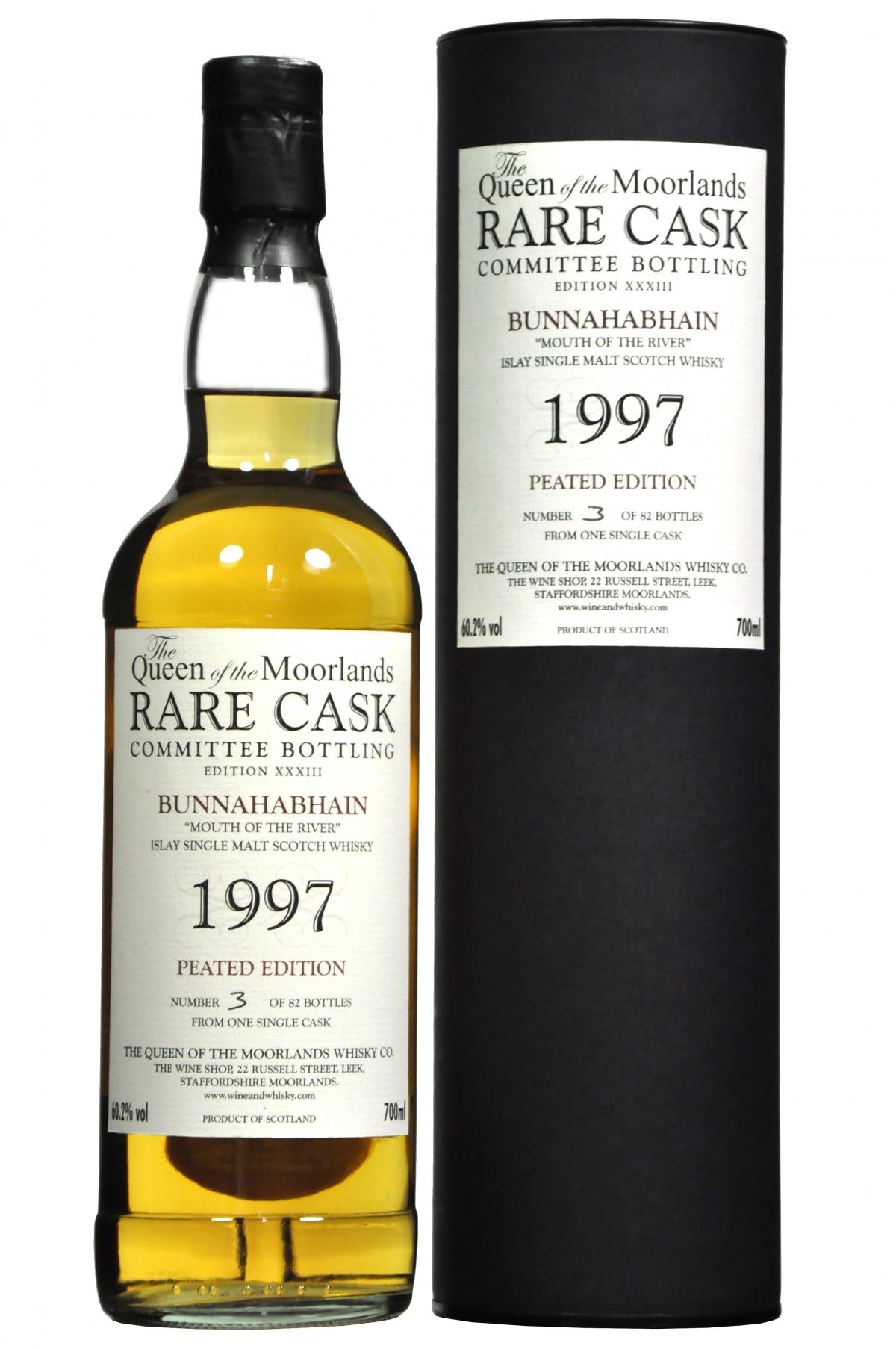 Bunnahabhain 1997-2009 | Queen Of The Moorlands | Peated Rare Cask