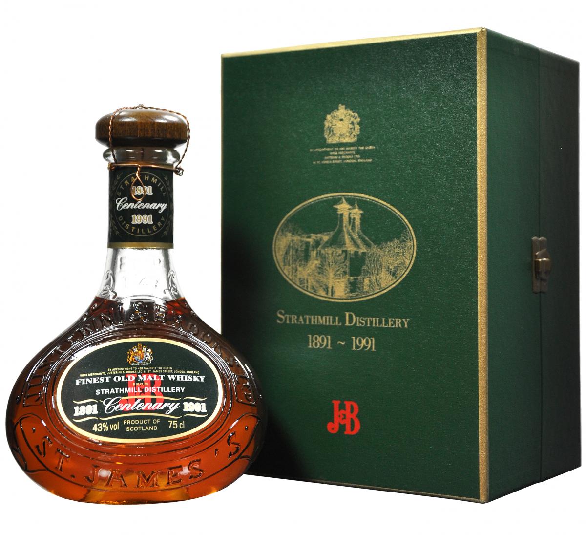 Speyside Single Malt Scotch Whisky, whiskey Distillery Bottling 75cl / 43% Vol