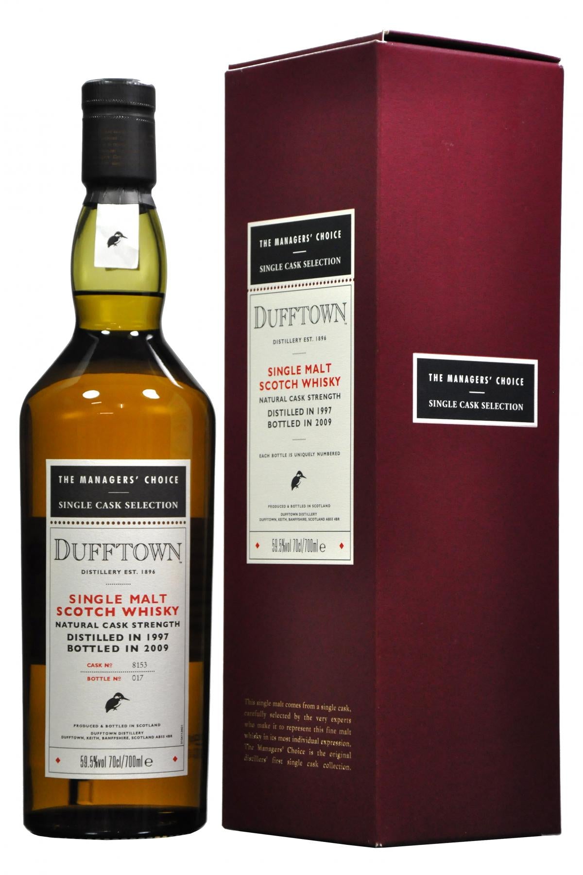 Dufftown 1997-2009 | Managers' Choice | Cask 8153