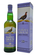 famous, grouse, 10, year, old, 100%, blended, malt, scotch, whisky, whiskey