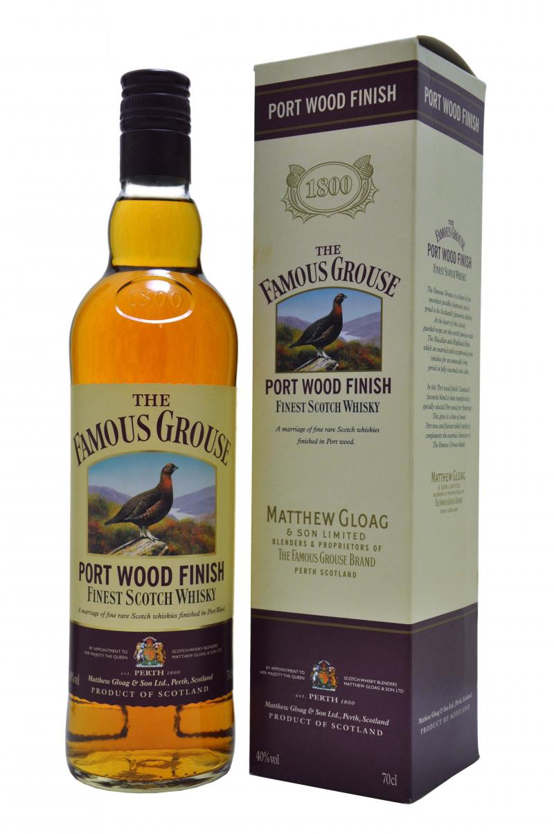 Famous Grouse Port Wood Finish