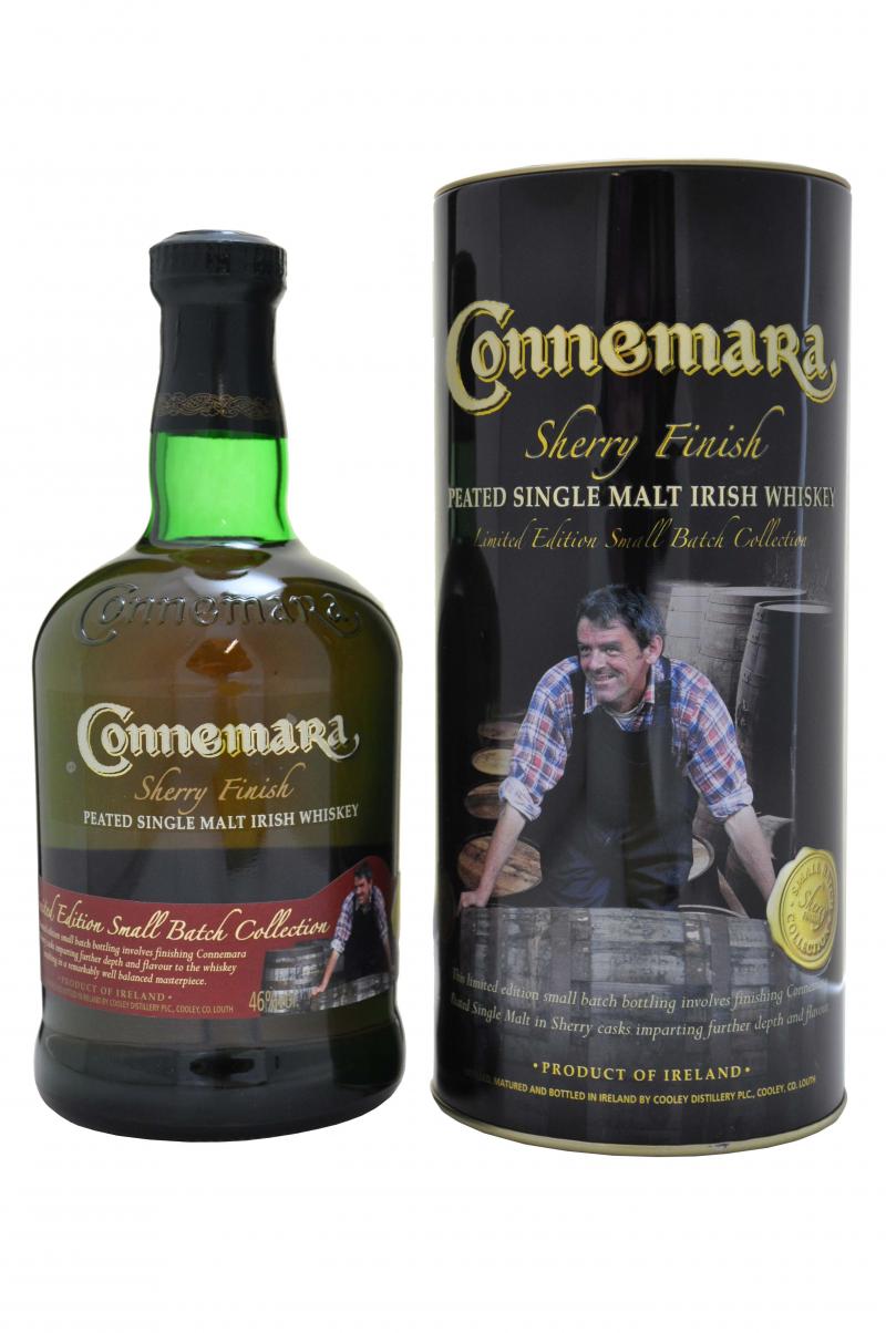 Connemara Sherry Finish peated single malt irish whiskey