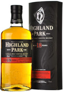 highland park 18 year old, single island malt scotch whisky, whiskey