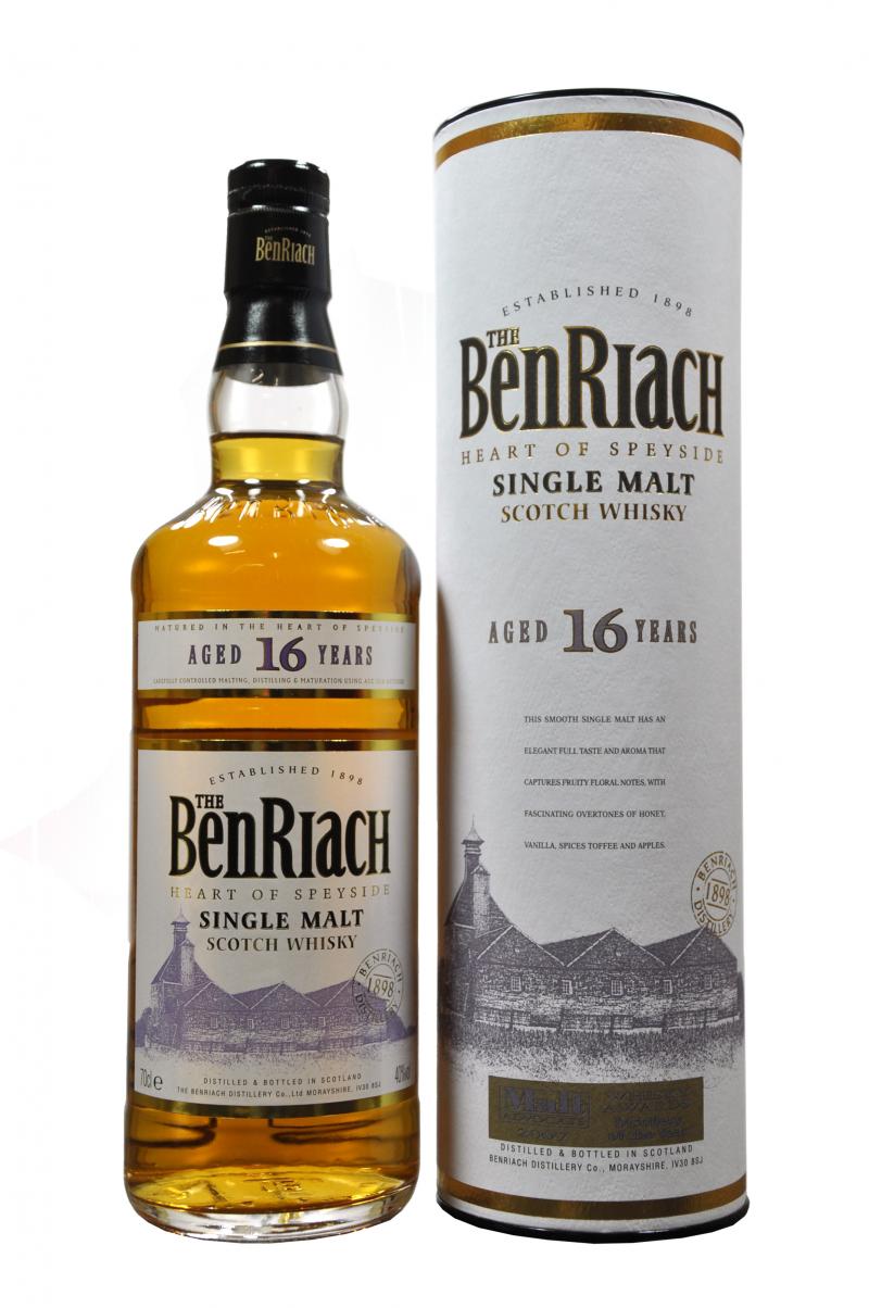 Benriach, 16, year, old, speyside, single, malt, scotch, whisky, whiskey