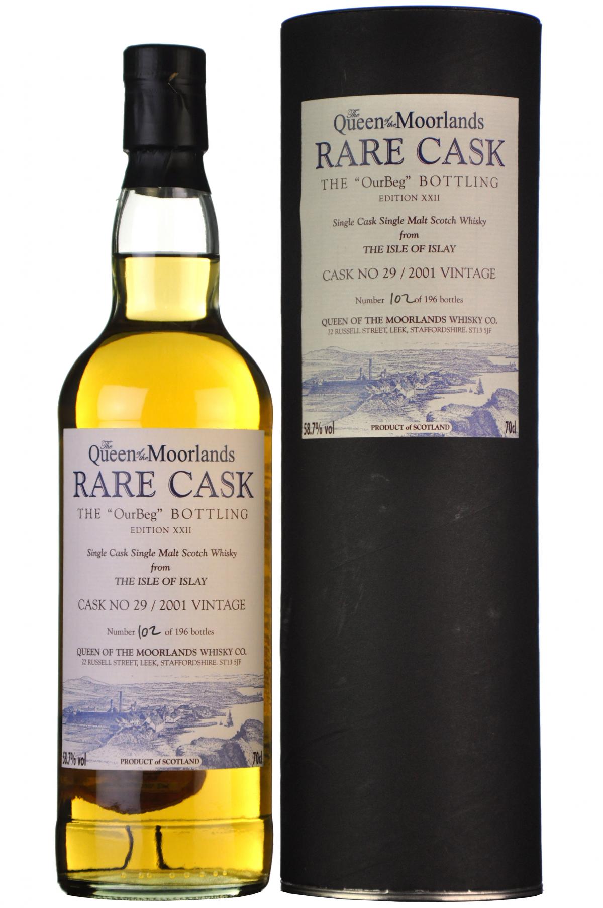 Ourbeg 2001 | 6 Year Old | Queen Of The Moorlands Rare Cask
