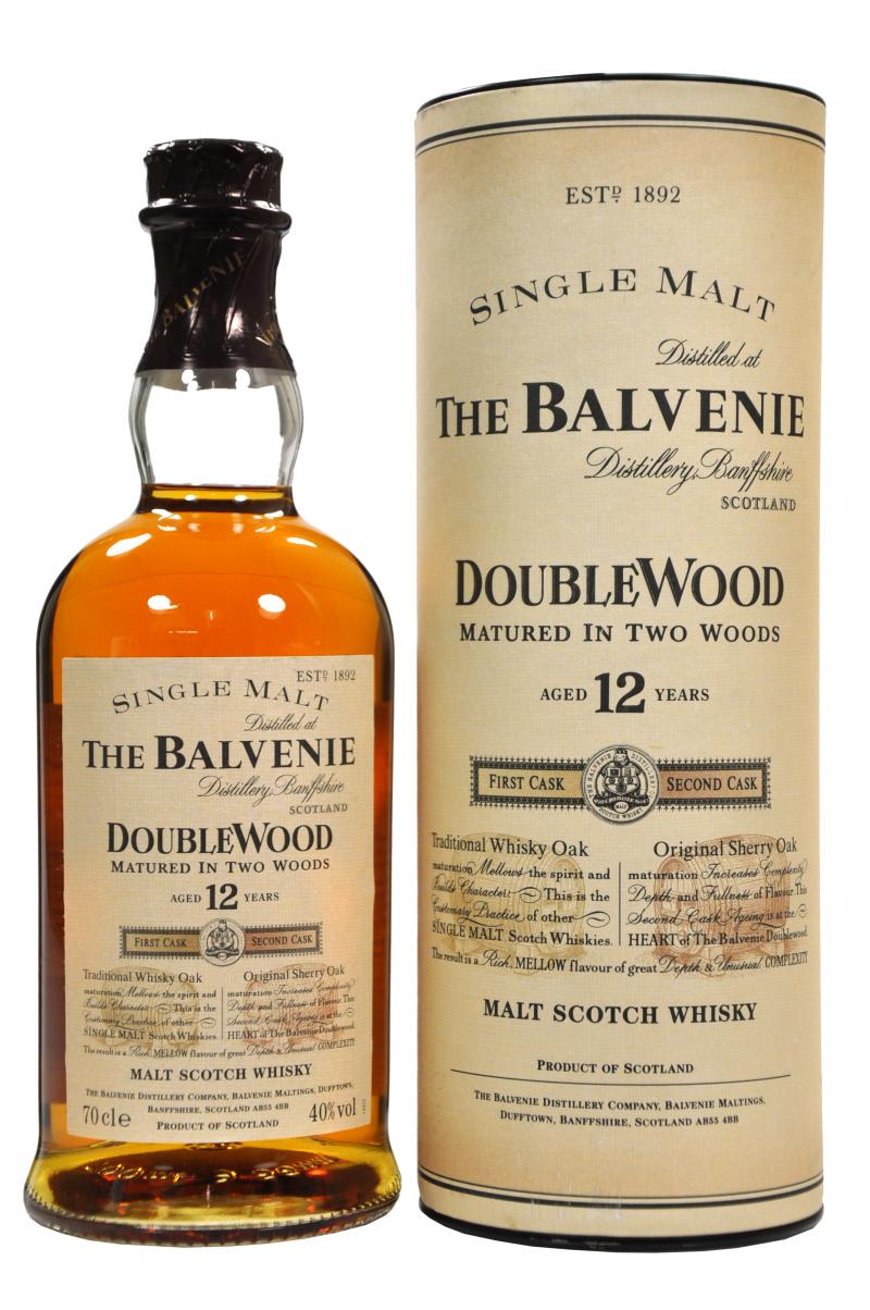 balvenie, 12, year, old, double, wood, speyside, single, malt, scotch, whisky, whiskey