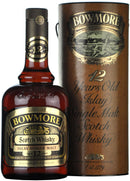 bowmore, 12 year old, dumpy, islay, single, malt, scotch, whisky, whiskey