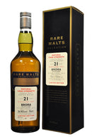 brora distilled 1977, rare malts selection, 21 year old, highland single malt scotch whisky whiskey