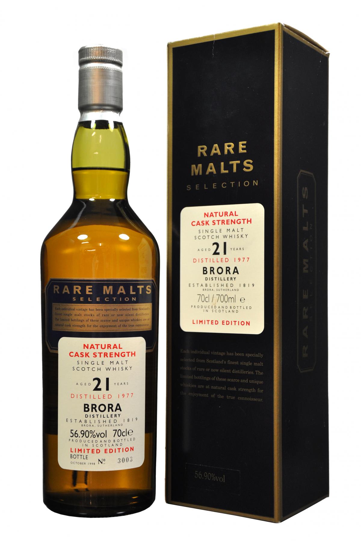 Brora 1977-1998 | 21 Year | Rare Malts Selection 56.90%