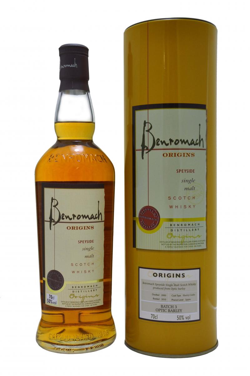 benromach, 2000, batch, 3, sherry, casks, optic, barley, speyside, single, malt, scotch, whisky, whiskey