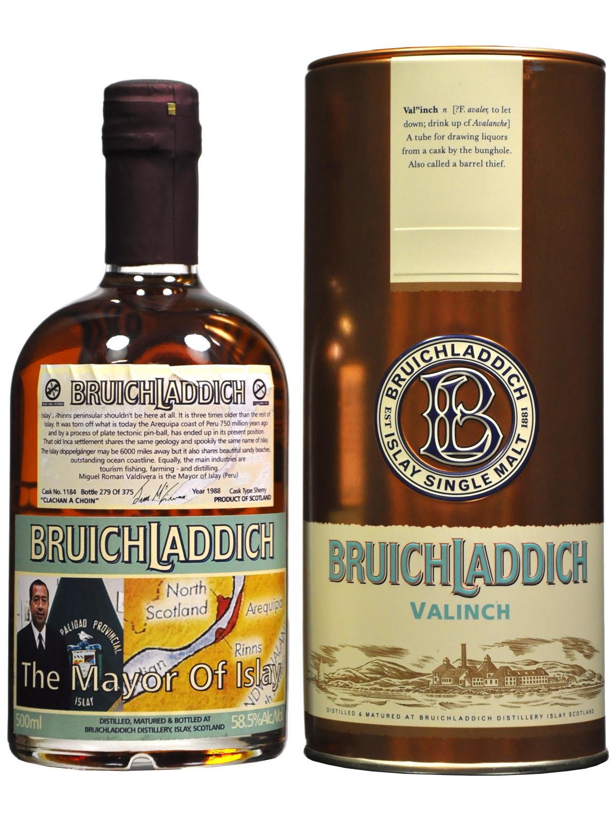 Bruichladdich 1988 | The Mayor Of Islay Valinch