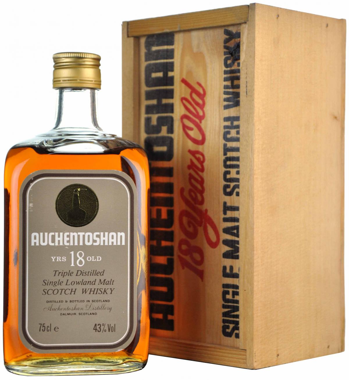 Auchentoshan 18 Year Old 1980s