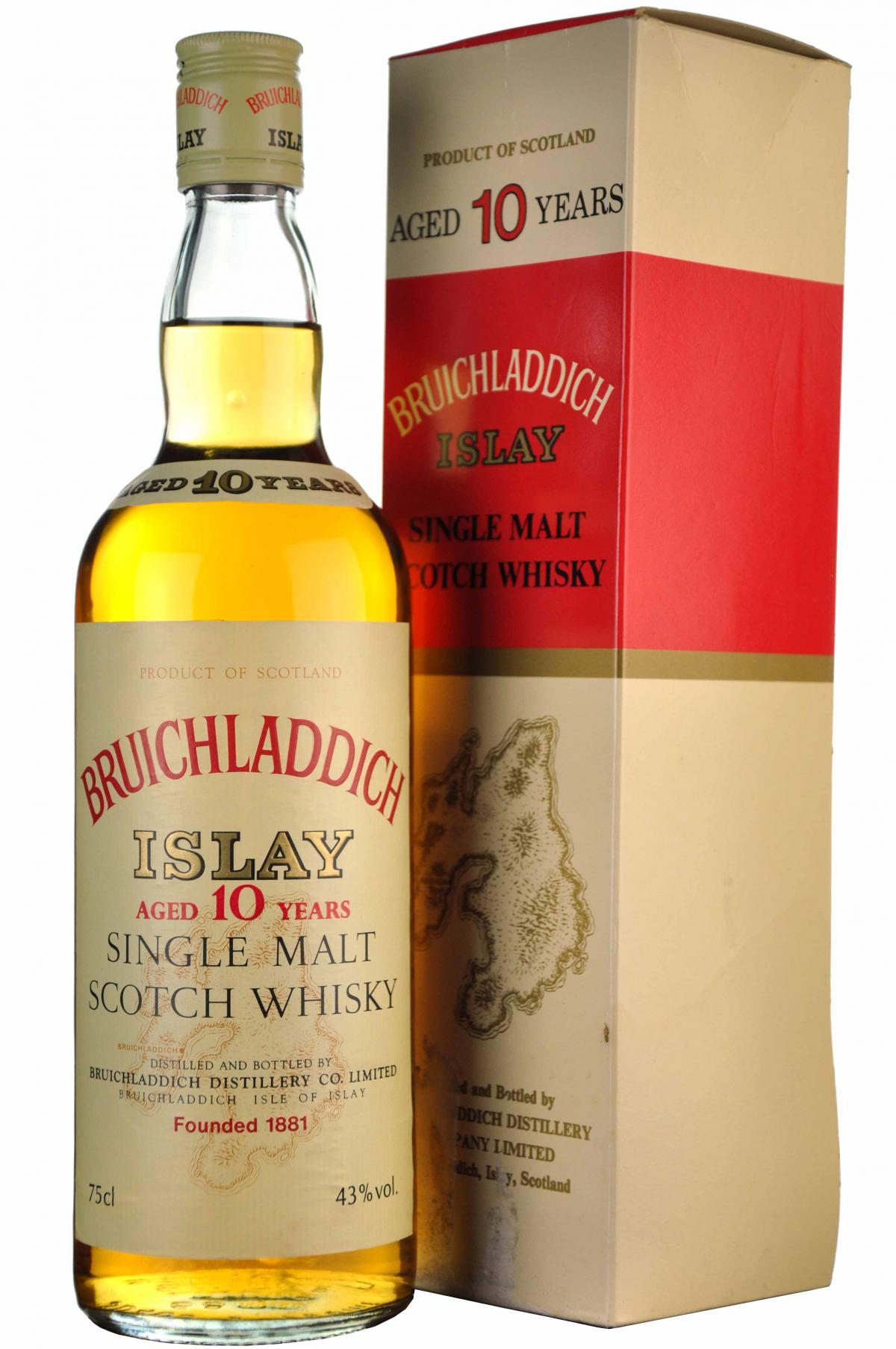 Bruichladdich 10 Year Old 1980s