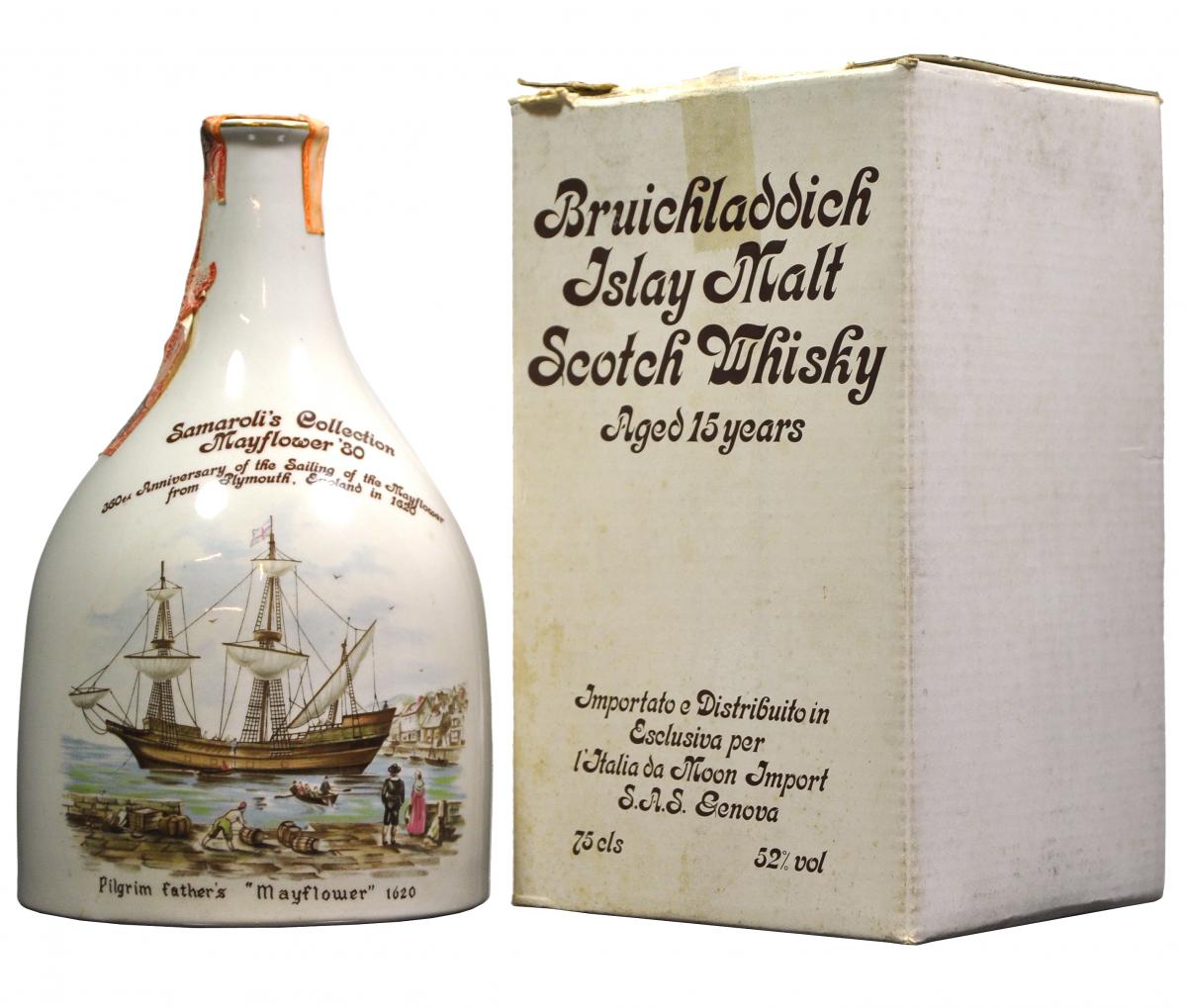 Bruichladdich 15 Year Old | Ceramic Mayflower 1980s