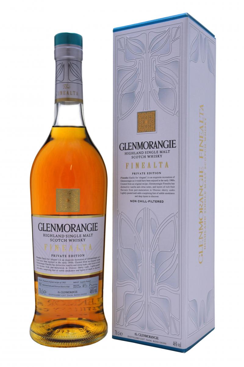 glenmorangie finealta private edition, highland single malt scotch, whisky, whiskey