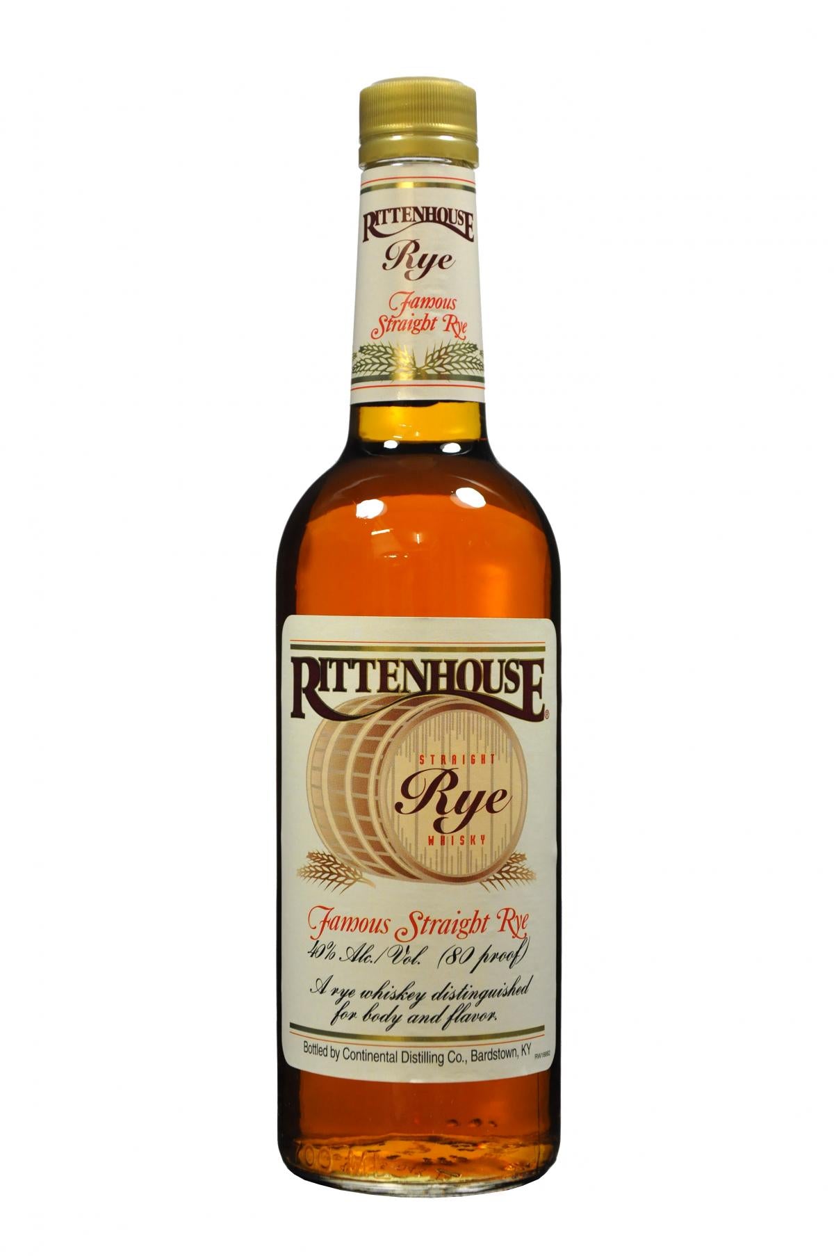 Rittenhouse Straight Rye Whiskey 80 Proof