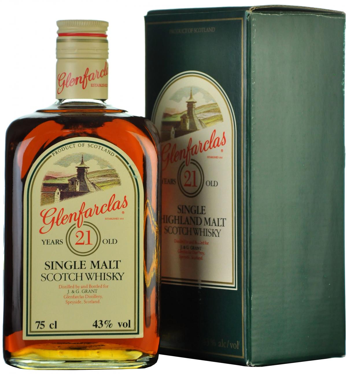 Glenfarclas 21 Year Old 1980s