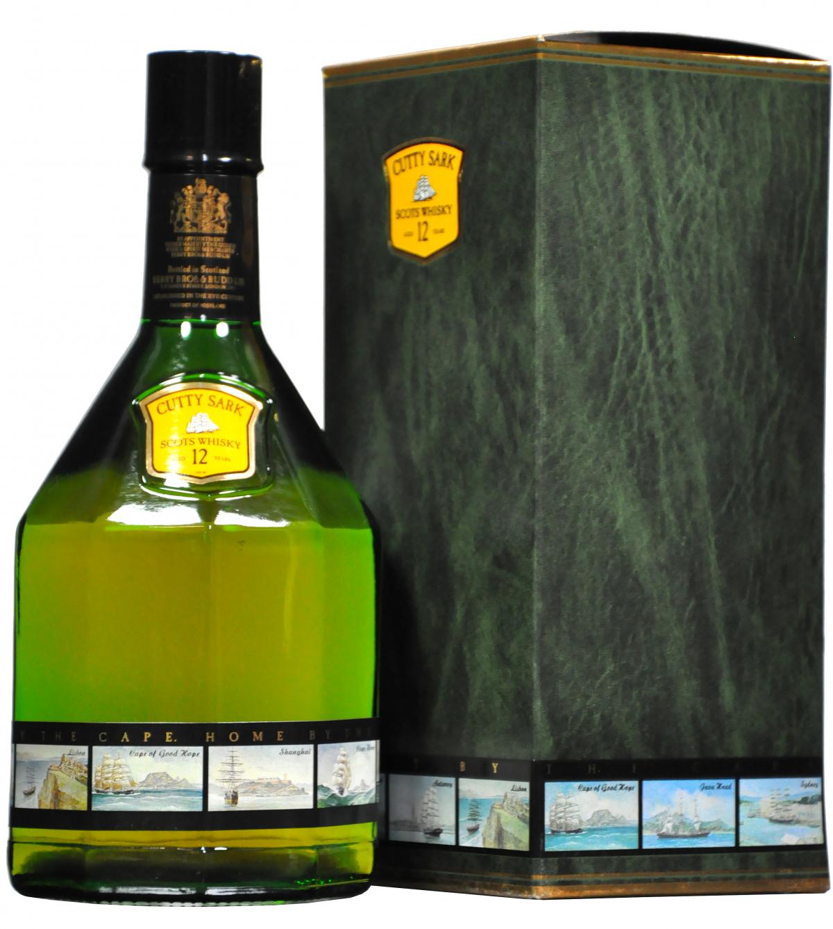 cutty sark 12 year old blended scotch whisky whiskey