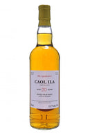 caol ila distilled 1990 20 year old syndicate bottling, islay single malt scotch whisky whiskey