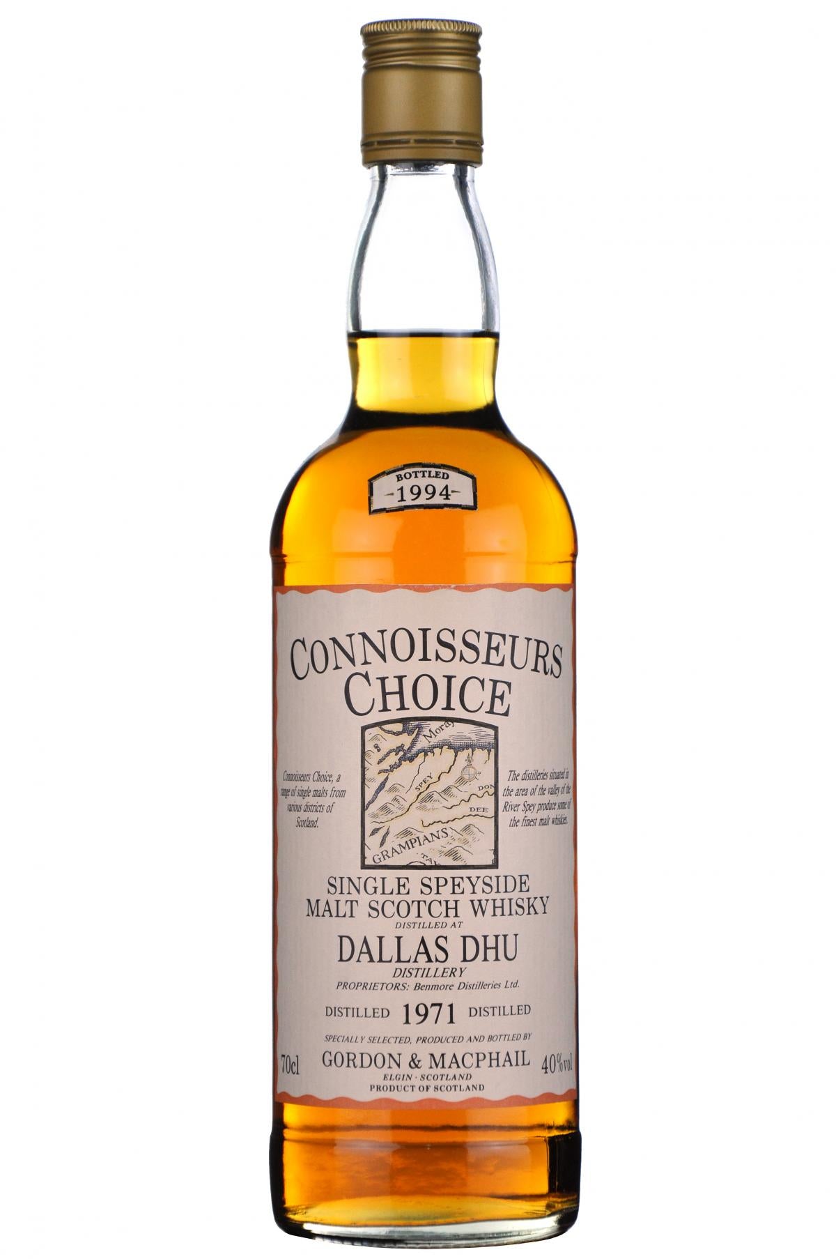 dallas dhu 1971 connoisseurs choice by gordon and macphail