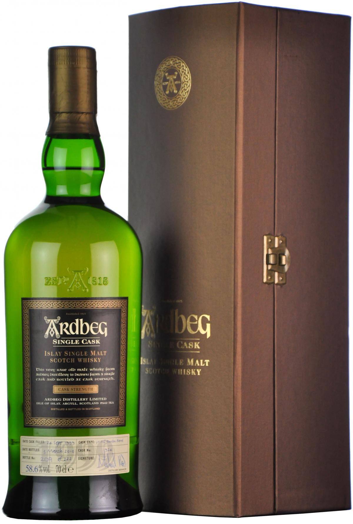 Ardbeg 1999-2010 | 11 Year Old | Single Cask 1924