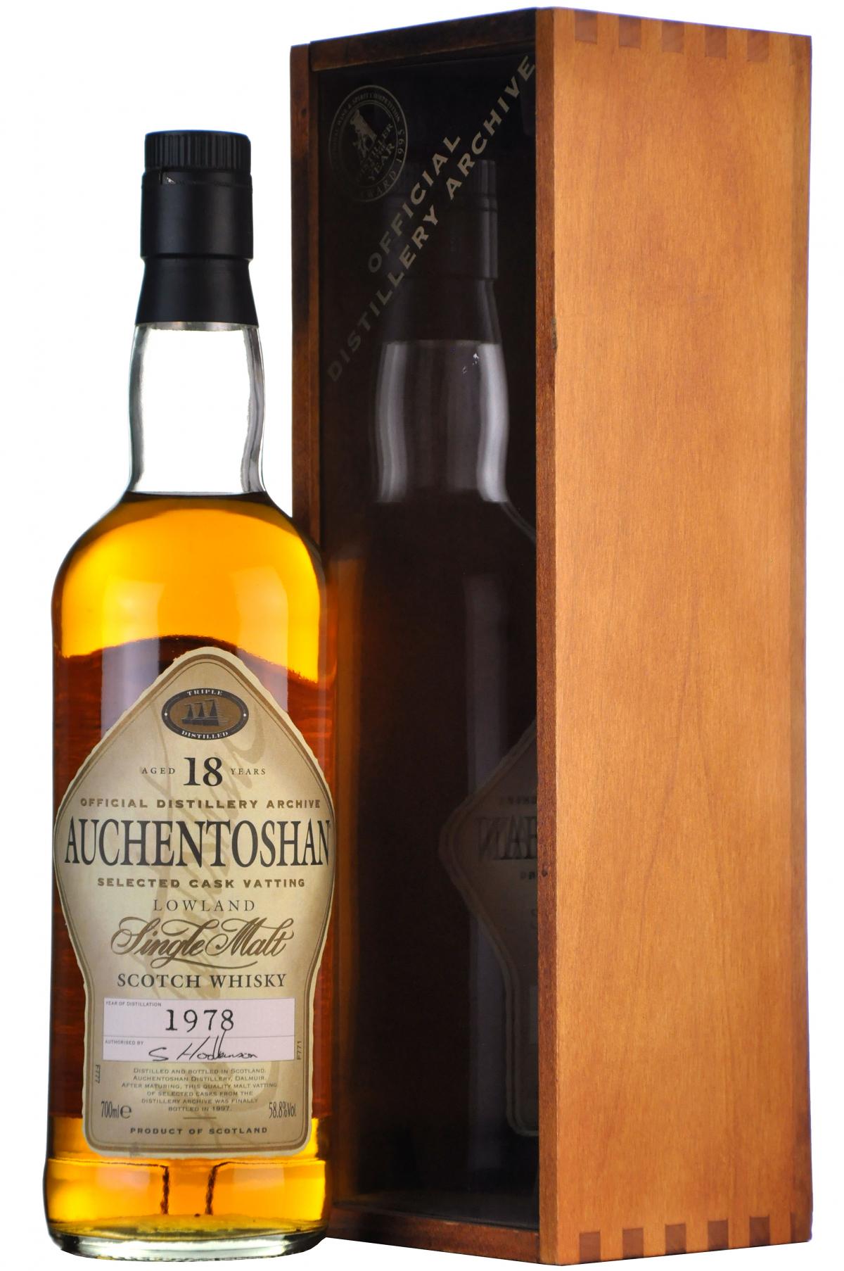 Auchentoshan 1978-1997 | 18 Year Old