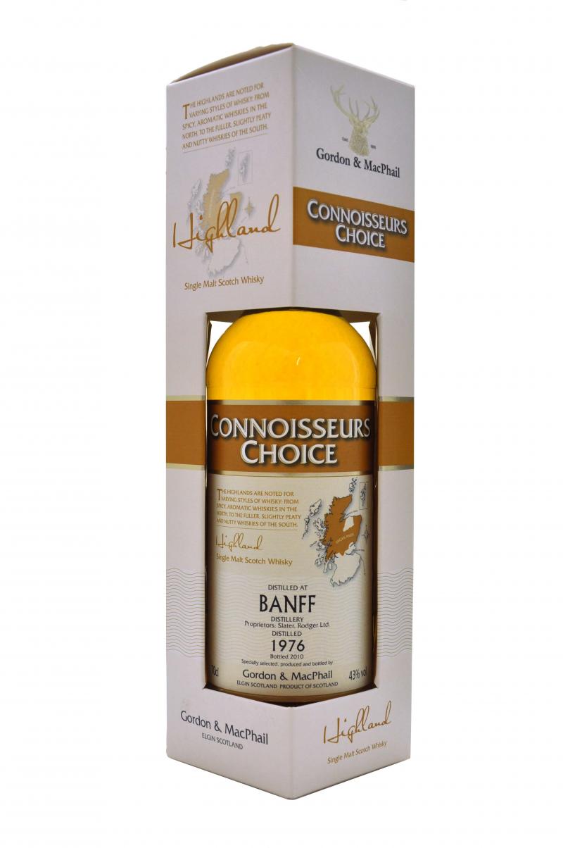 banff, 1976, connoisseurs, choice, gordon, and, macphail, speyside, single, malt, scotch, whisky, whiskey