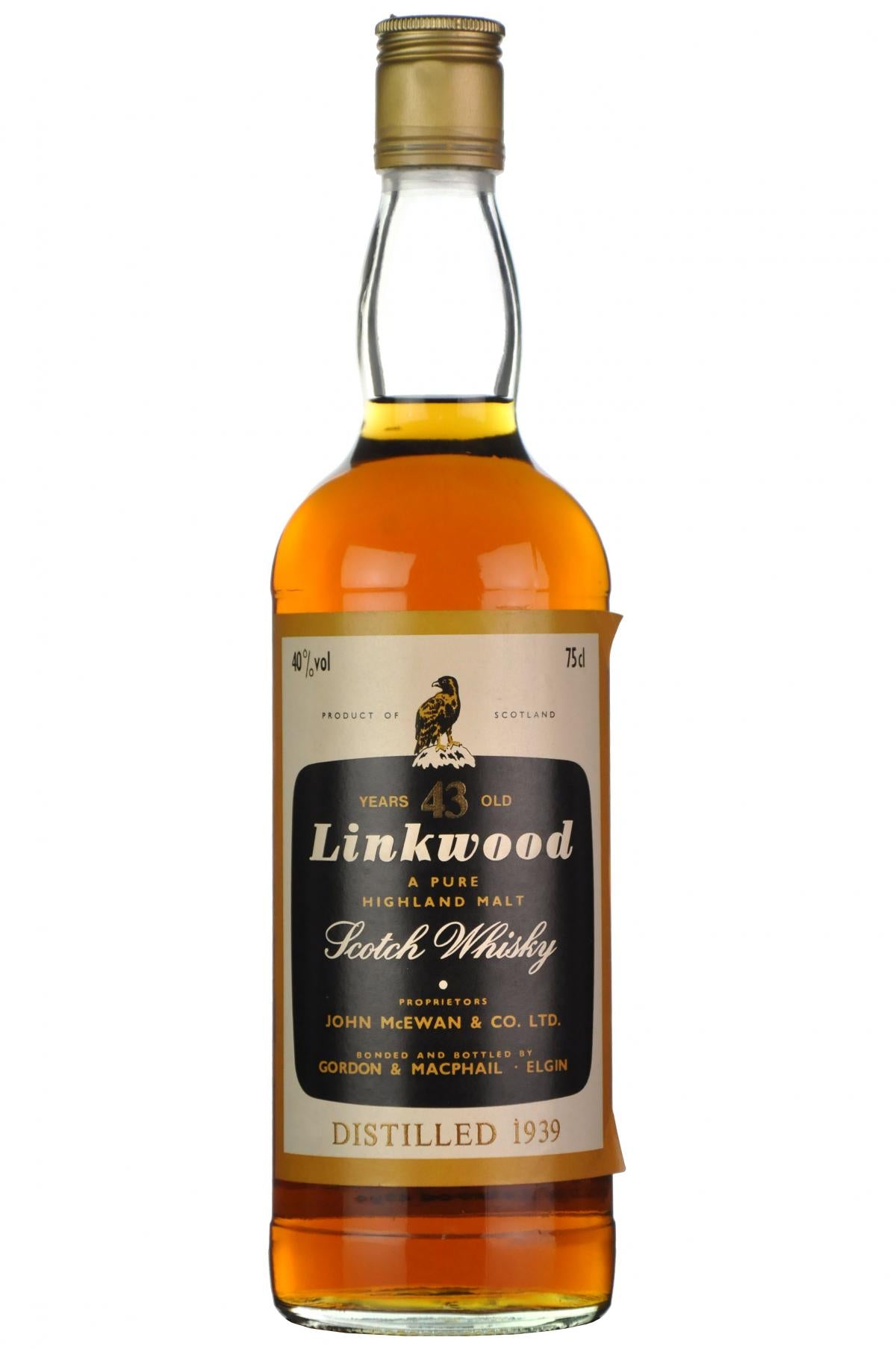 Linkwood 1939 | 43 Year Old Gordon & MacPhail