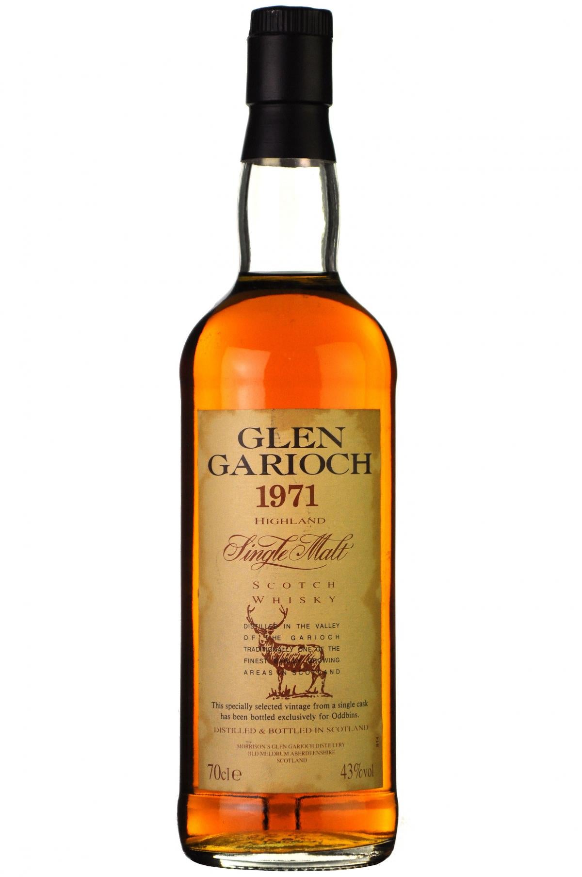 Glen Garioch 1971 | Oddbins 1990s